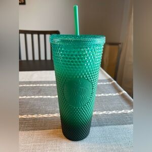 Starbucks Venti 24oz Studded Tumbler Brand New Green